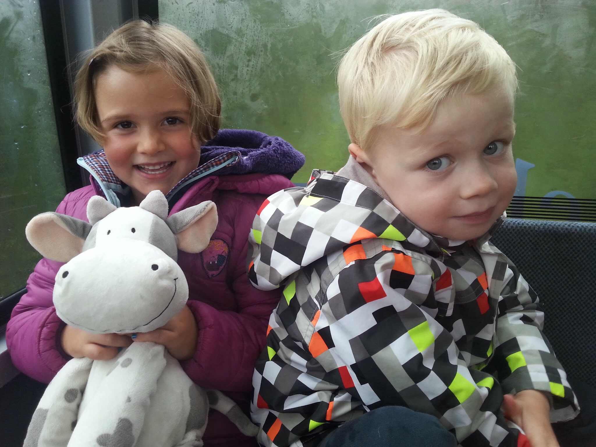 Lonne en Ferre , onderweg naar de top!